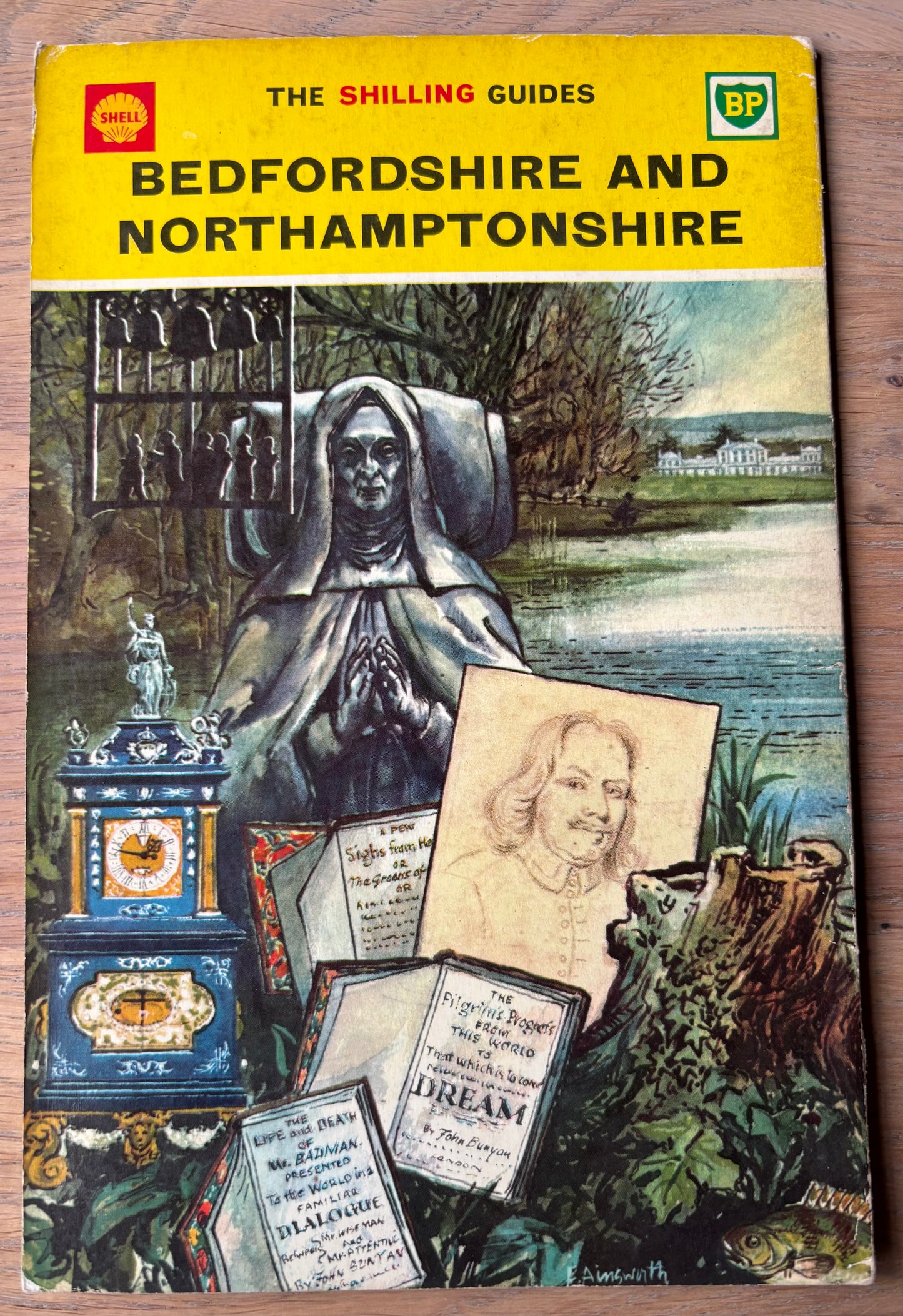Edgar Ainsworth BEDFORDSHIRE SHELL SHILLING GUIDE 1964 Illustrated NORTHAMPTONSHIRE