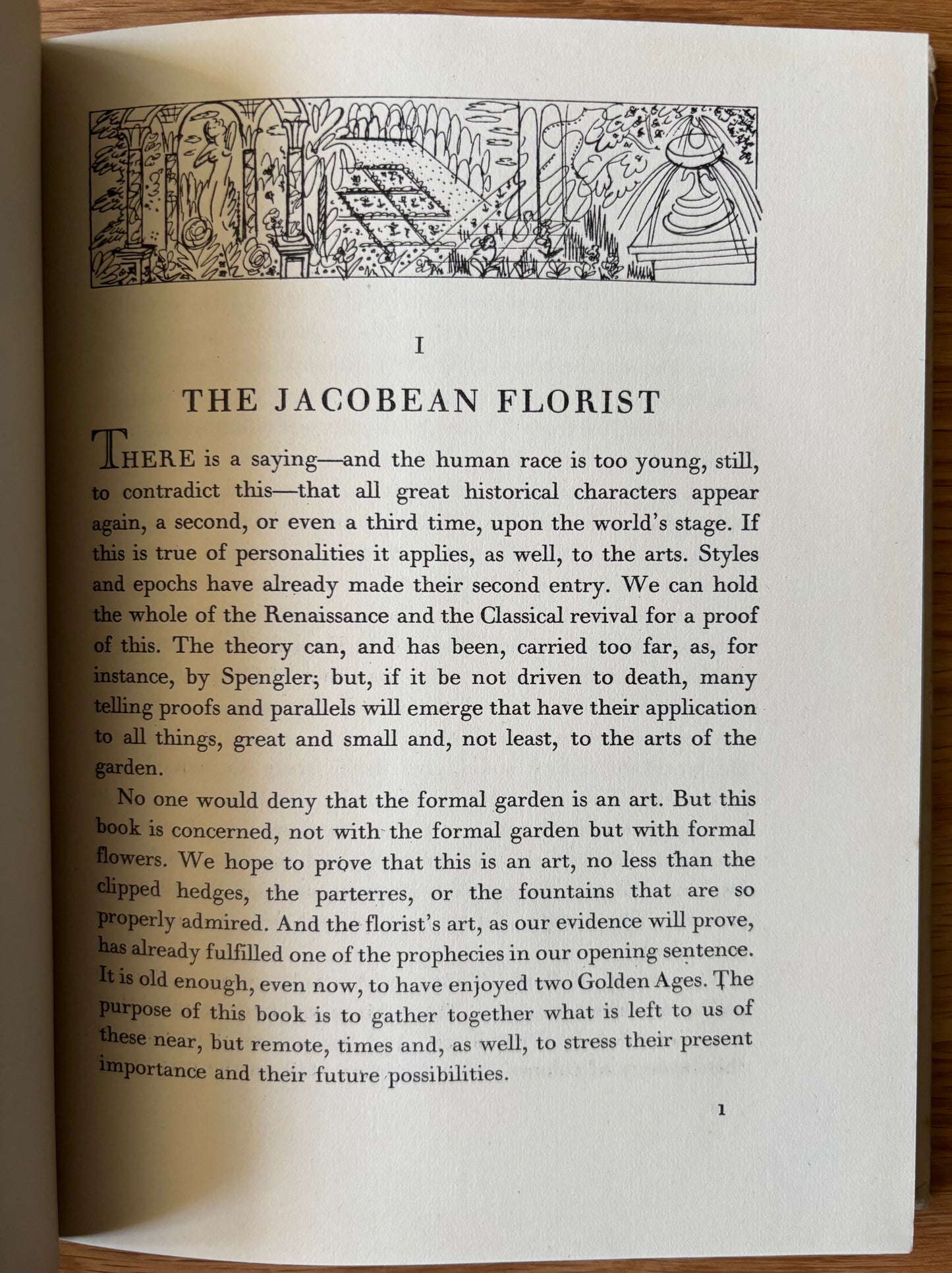 OLD FASHIONED FLOWERS 1948 DJ Sacheverell SItwell John Farleigh