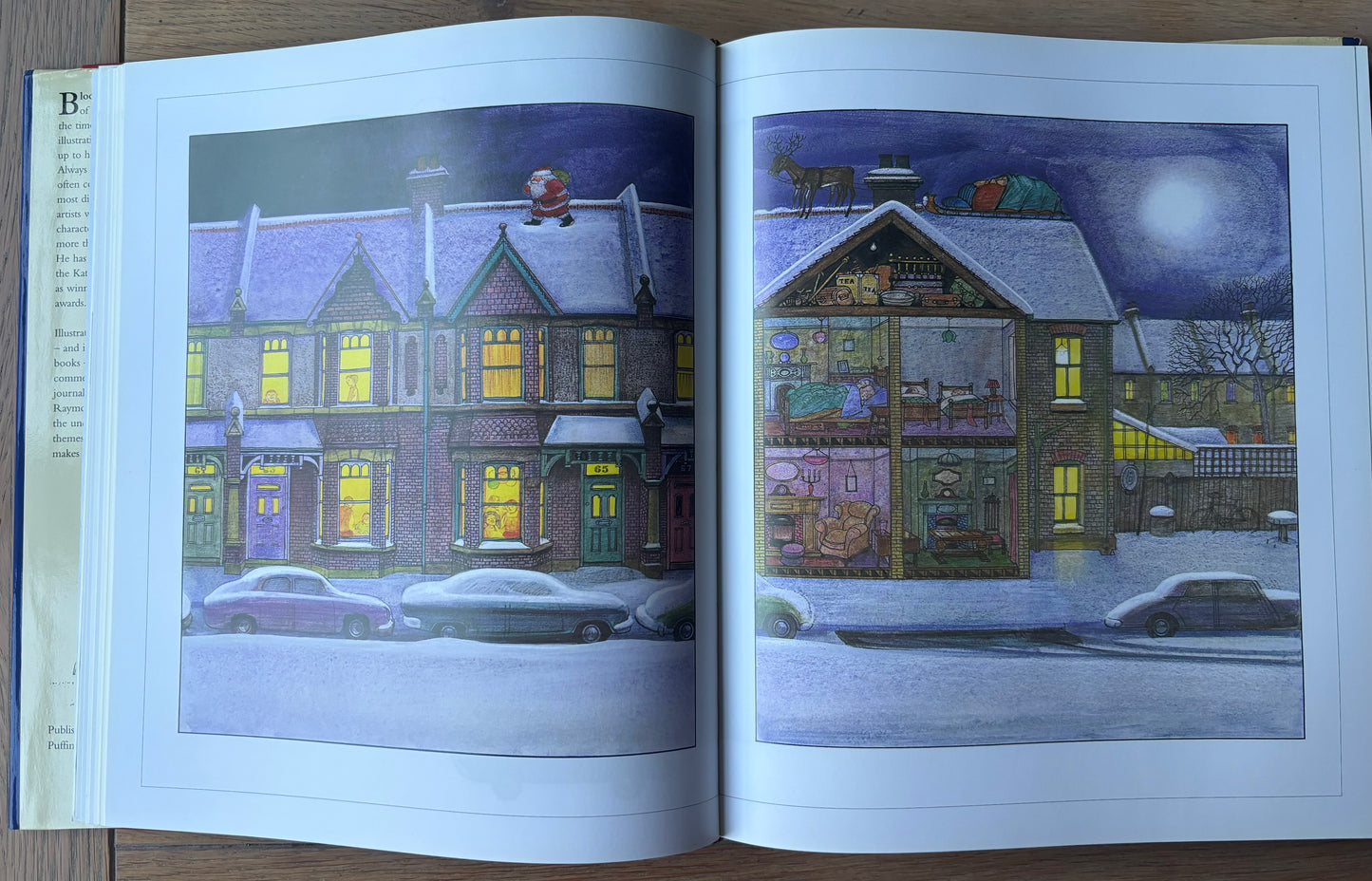 RAYMOND BRIGGS BLOOMING BOOKS Signed 1st Ed DJ Illustrated 2003 THE SNOWMAN