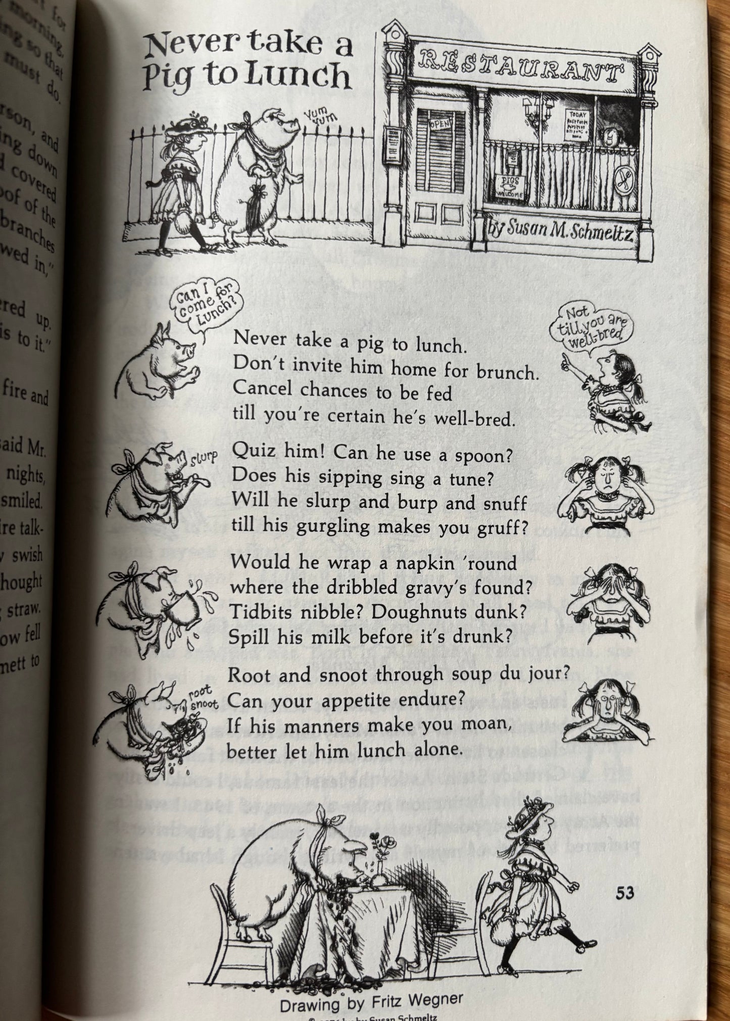 Shirley Hughes CRICKET Magazine JANUARY 1977 Fritz  Wegner Quentin Blake
