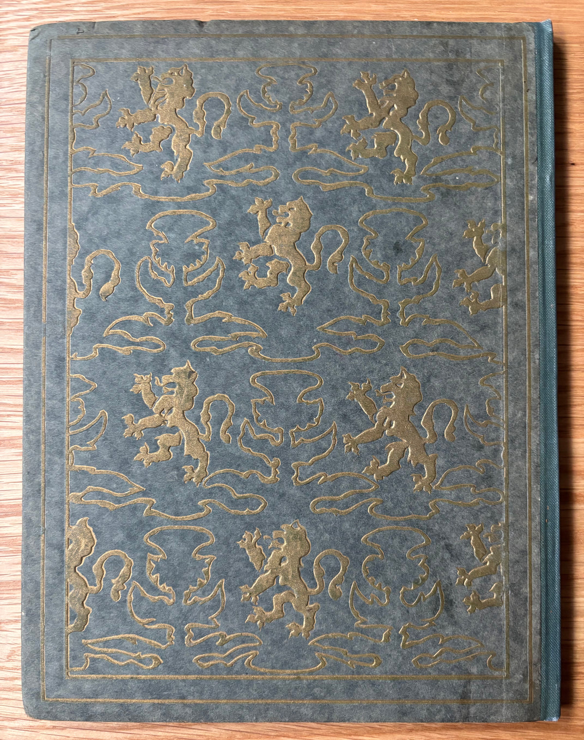 CELTIC POETRY WIND IN THE PINES John Duncan Art Nouveau 1922 Foulis SCOTTISH