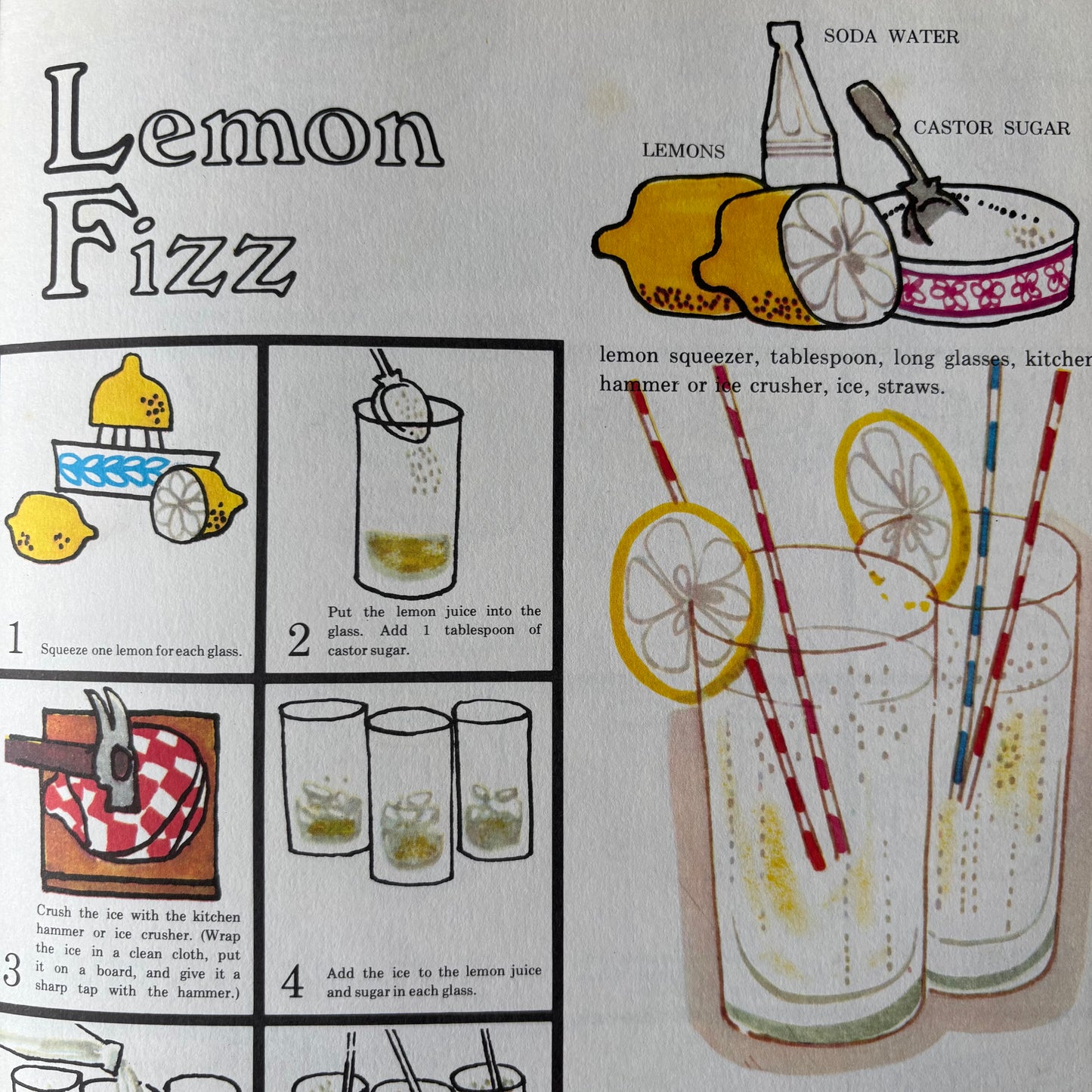 Ursula Sedgwick MY LEARN TO COOK Book Hamyln 8th Imp 1973 Martin Mayhew
