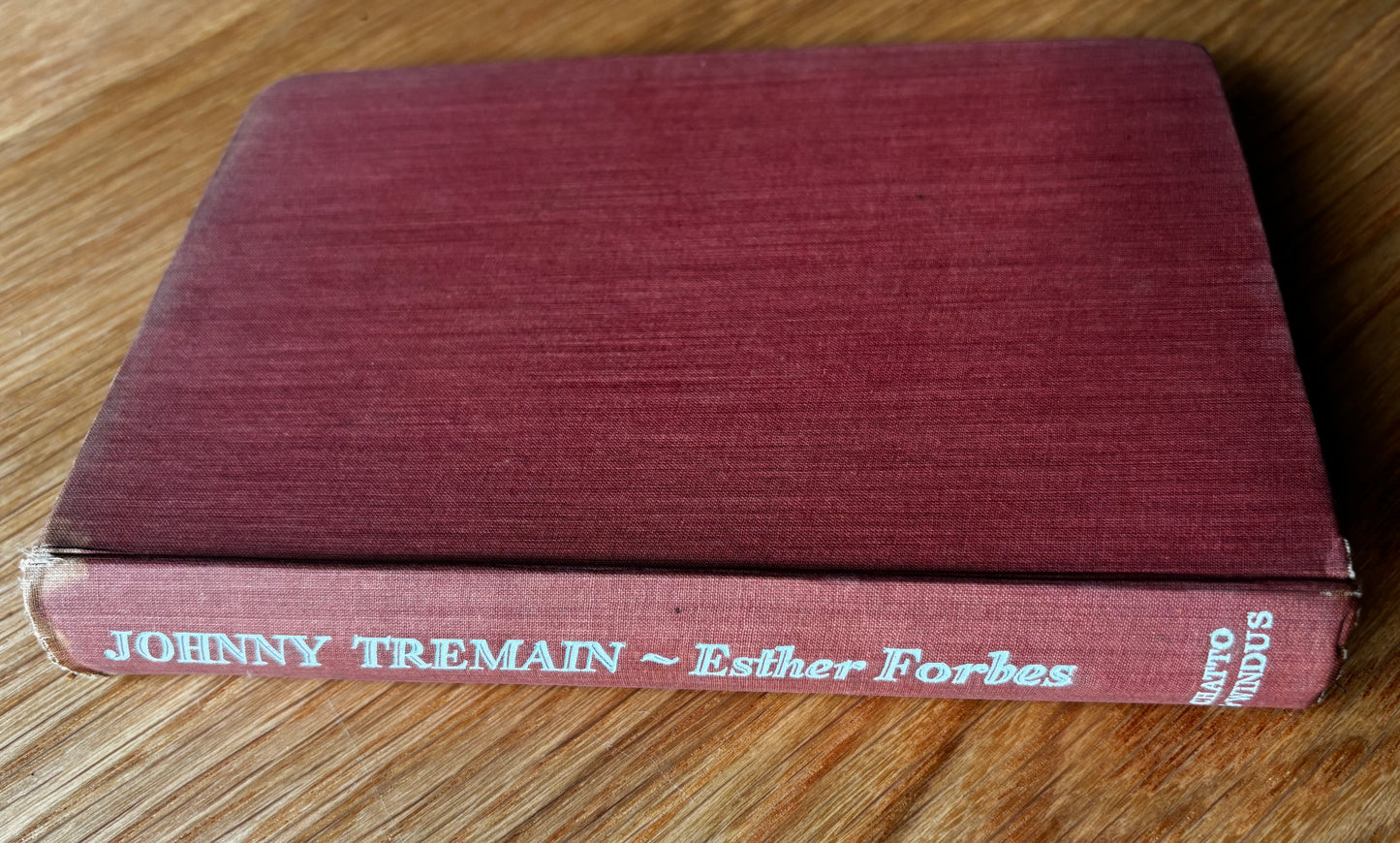 Trekkie Ritchie JOHNNY TREMAIN Chatto & Windus  1941 DJ 1st Esther Forbes Parsons