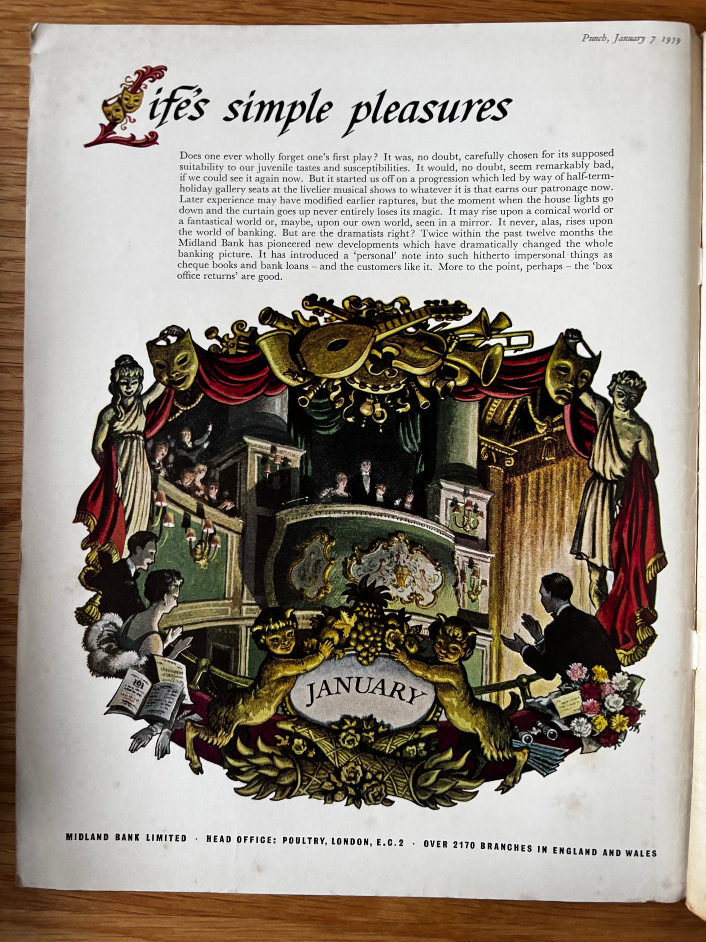 Sprod PUNCH MAGAZINE January 7 1959 AFTER THE PARTY Kenneth Rowntree