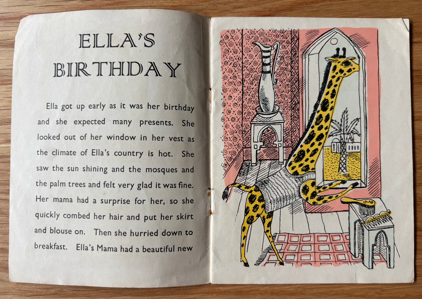 Betty Swanwick ELLA'S BIRTHDAY Bantam Picture Book No 42 TRANSATLANTIC ARTS 1940’s