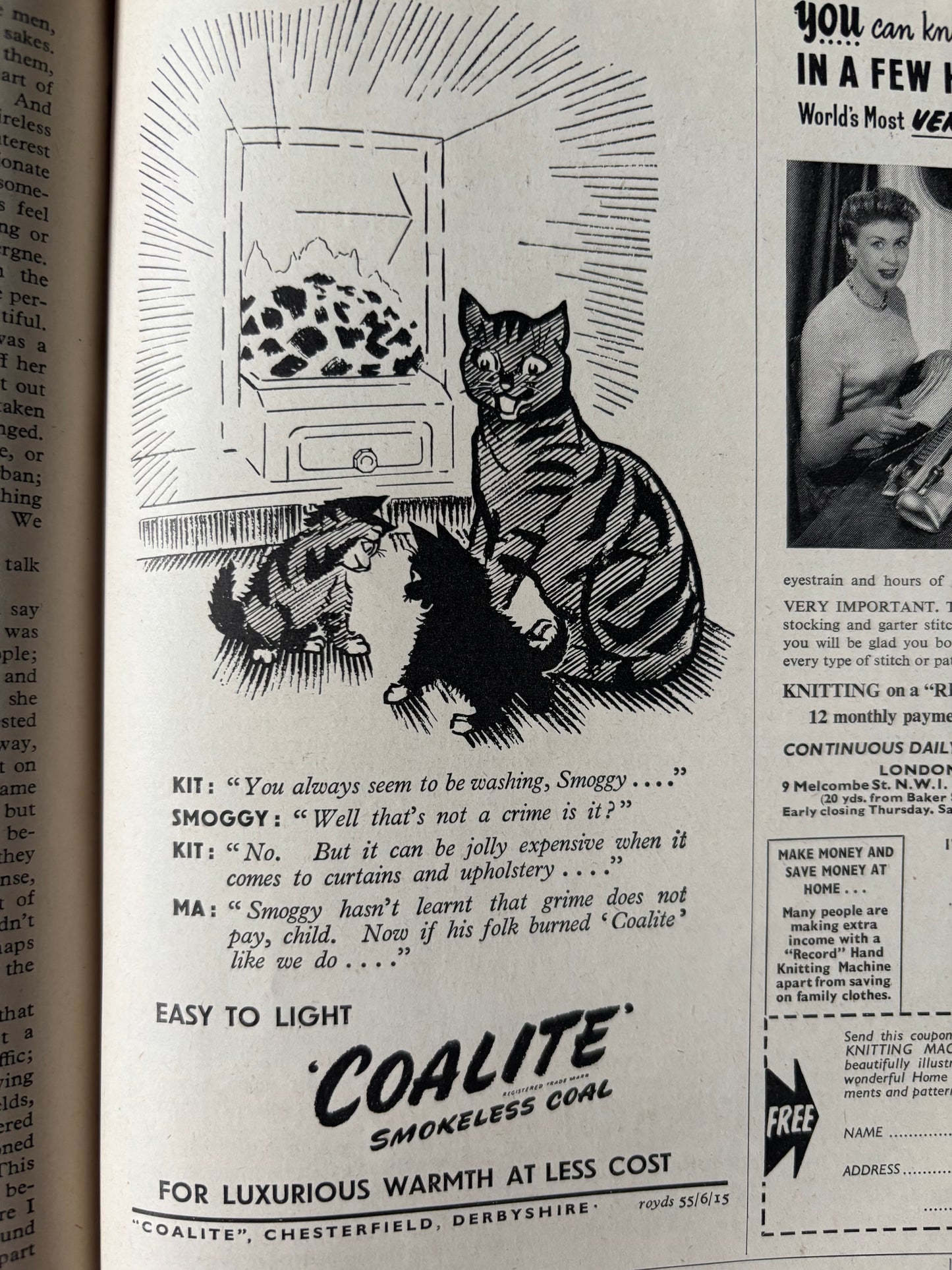 GOOD HOUSEKEEPING Magazine January 1956 Illustrated Rebecca West Recipes Ads