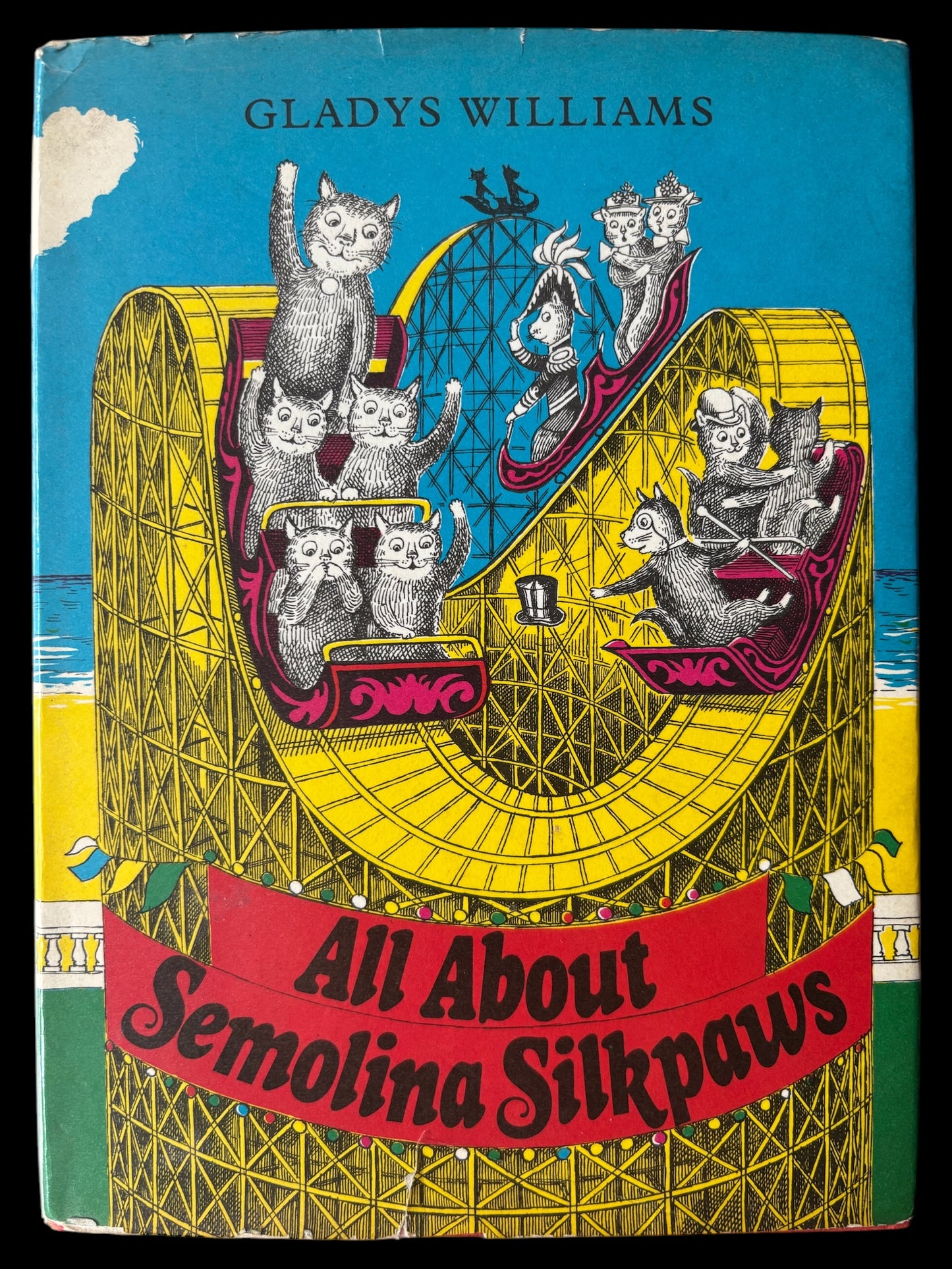 Ronald Ferns ALL ABOUT SEMOLINA SILKPAWS DJ 1st Ed 1972 Methuen Cat Story