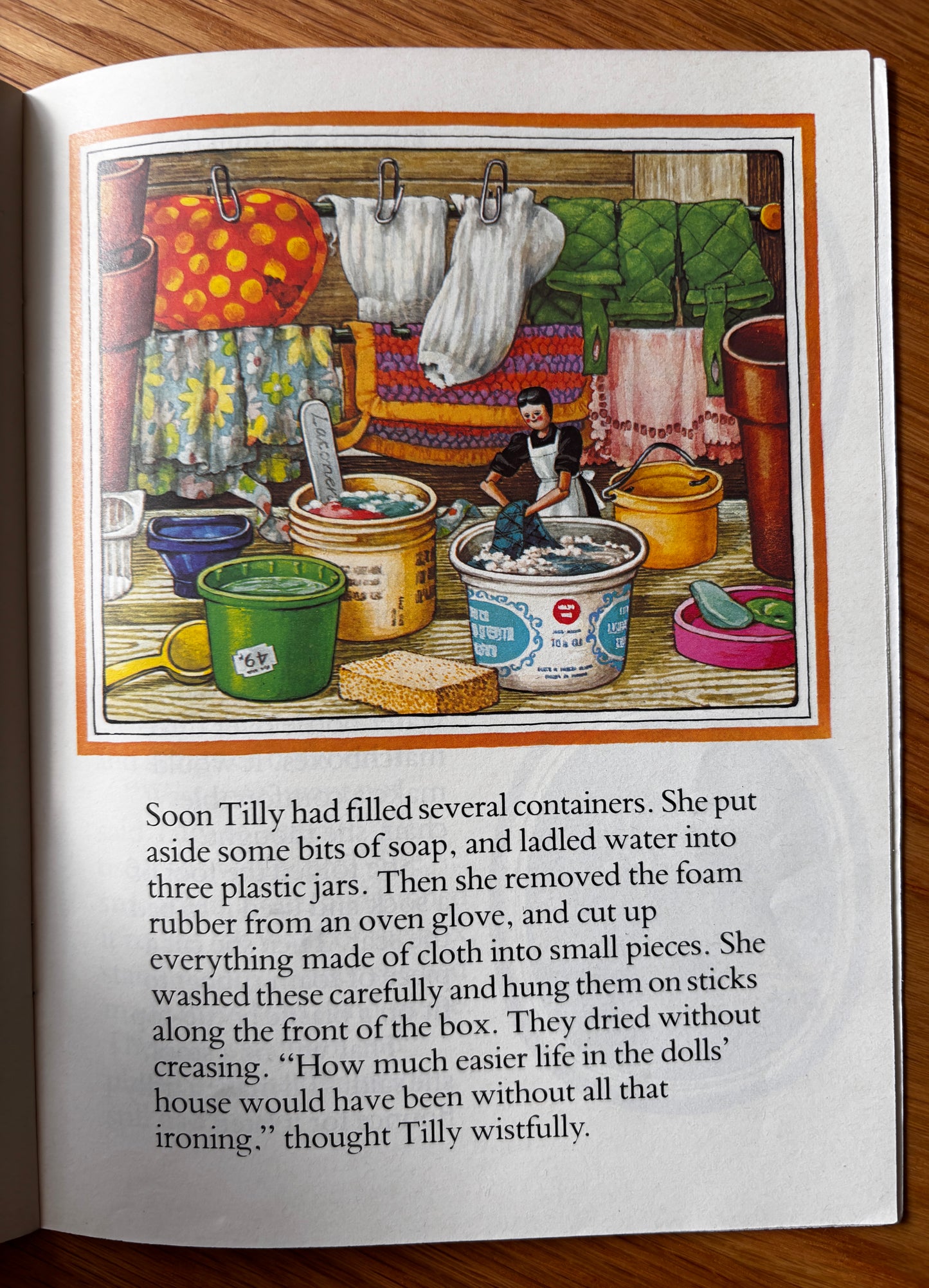 1980’s Faith Jaques TILLY’S HOUSE 1981 Picture Lion Book Illustrated