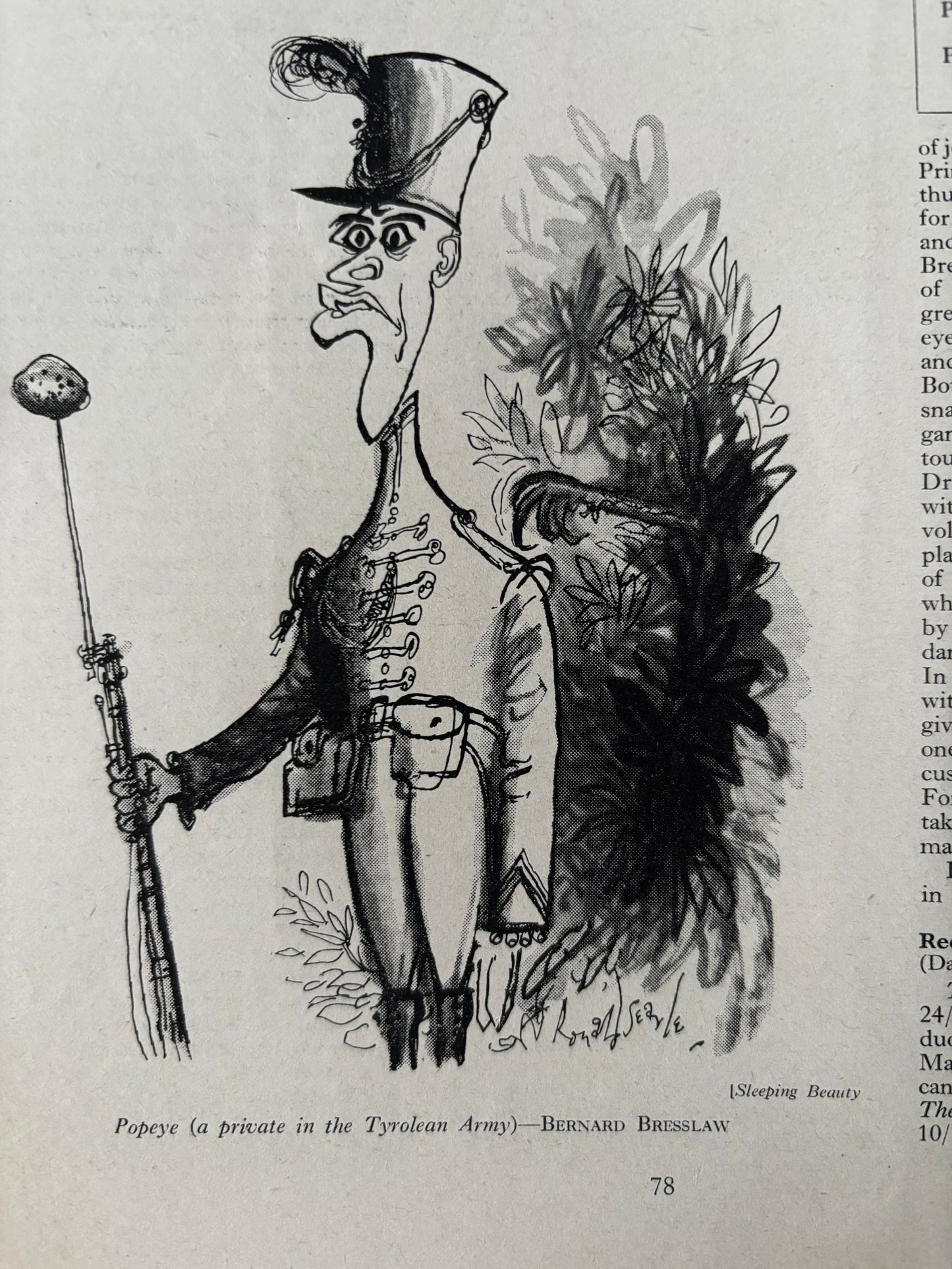 Sprod PUNCH MAGAZINE January 7 1959 AFTER THE PARTY Kenneth Rowntree