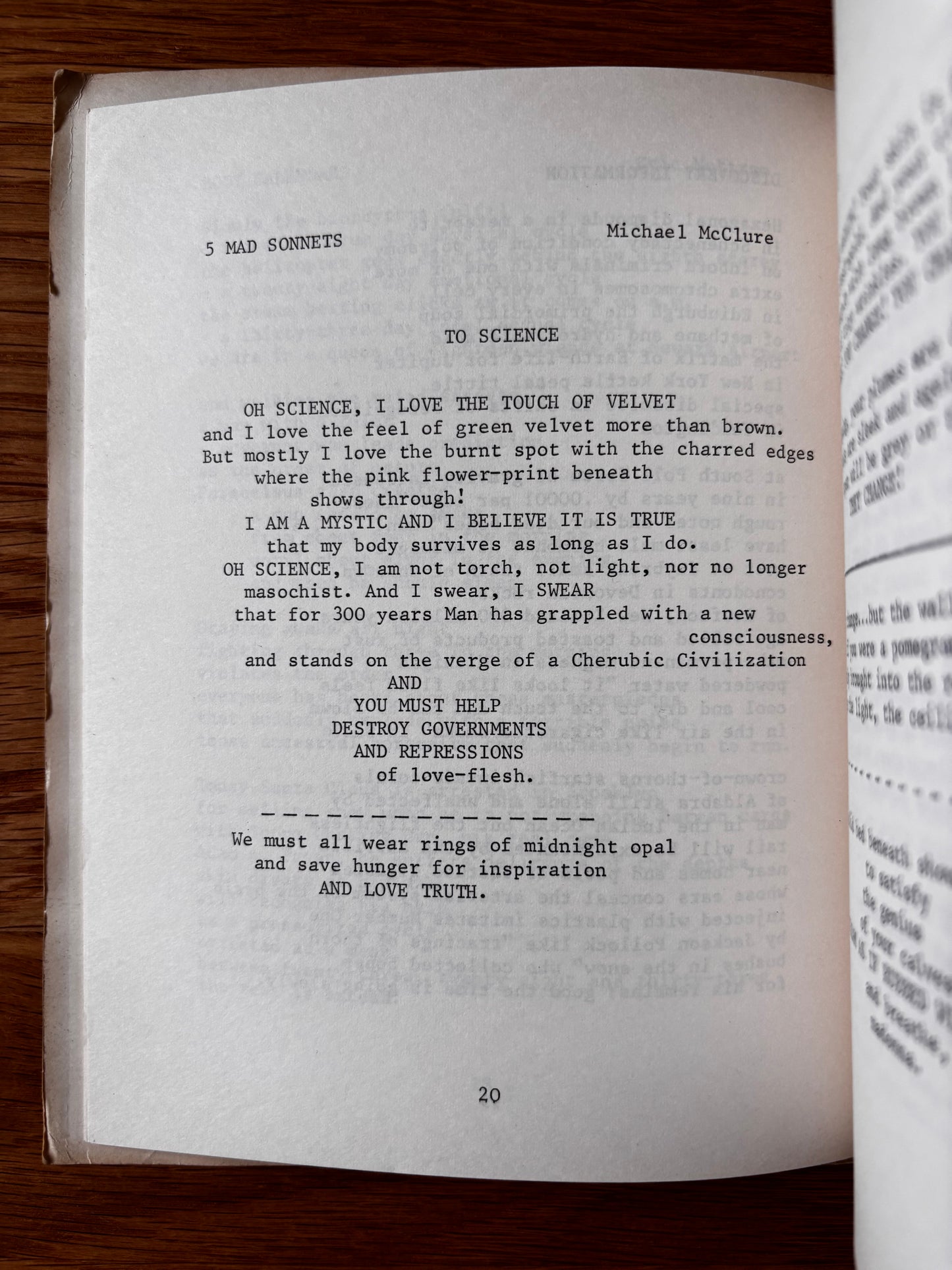 Pete Bailey ELEVENTH FINGER POETRY MAGAZINE Spring 1968 No4 Paul Matthews