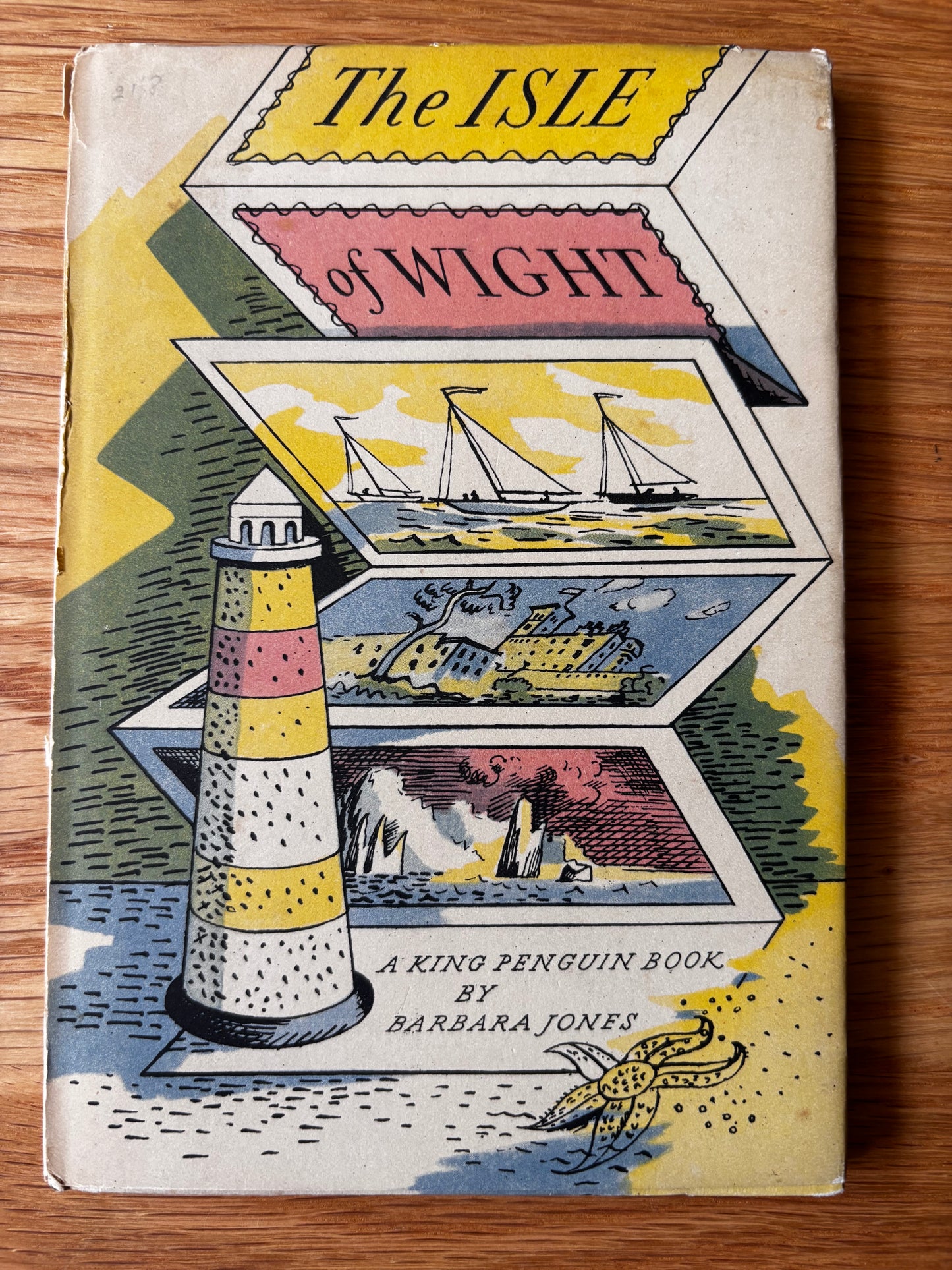 Barbara Jones THE ISLE OF WIGHT 1950 1st King Penguin DJ VGC ILLUSTRATED