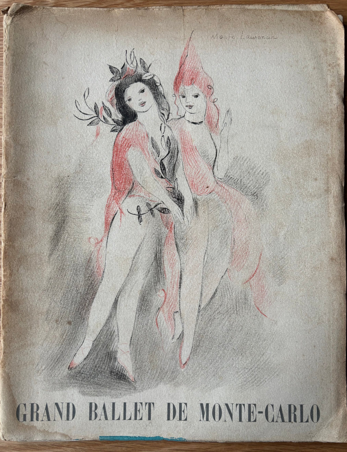 Leonide Massine Signed GRAND BALLET DE MONTE CARLO PROGRAMME 1940’s Tatiana Riabouchinska