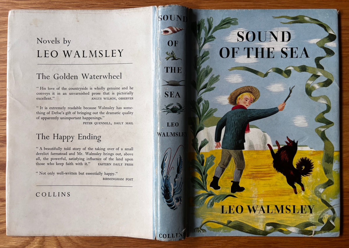 Barbara Jones SOUND OF THE SEA 1st Ed DJ 1959 Leo Walmsley