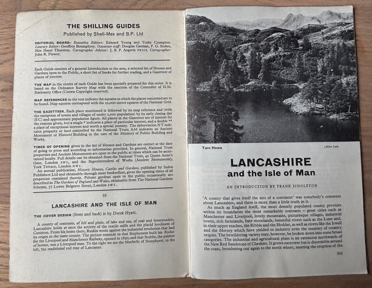 Derek Hyatt LANCASHIRE SHELL SHILLING GUIDE 1964 Illustrated ISLE OF MAN