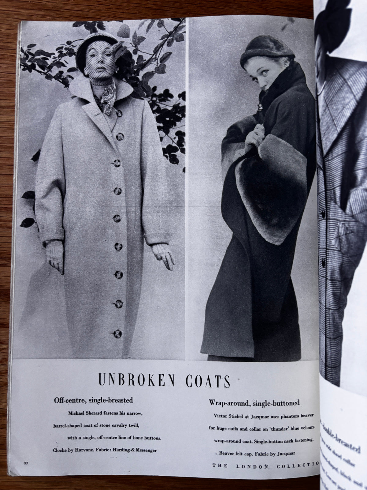 Cecil Beaton VOGUE MAGAZINE September 1950 PARIS FASHION Conde Nast Photo’s London