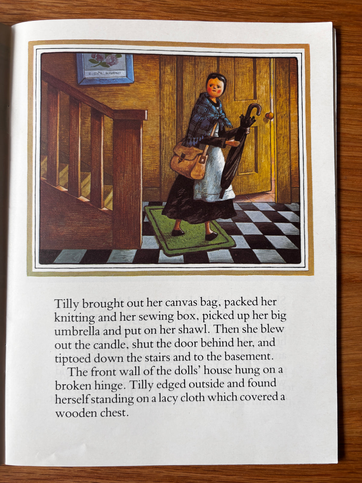 1980’s Faith Jaques TILLY’S HOUSE 1981 Picture Lion Book Illustrated