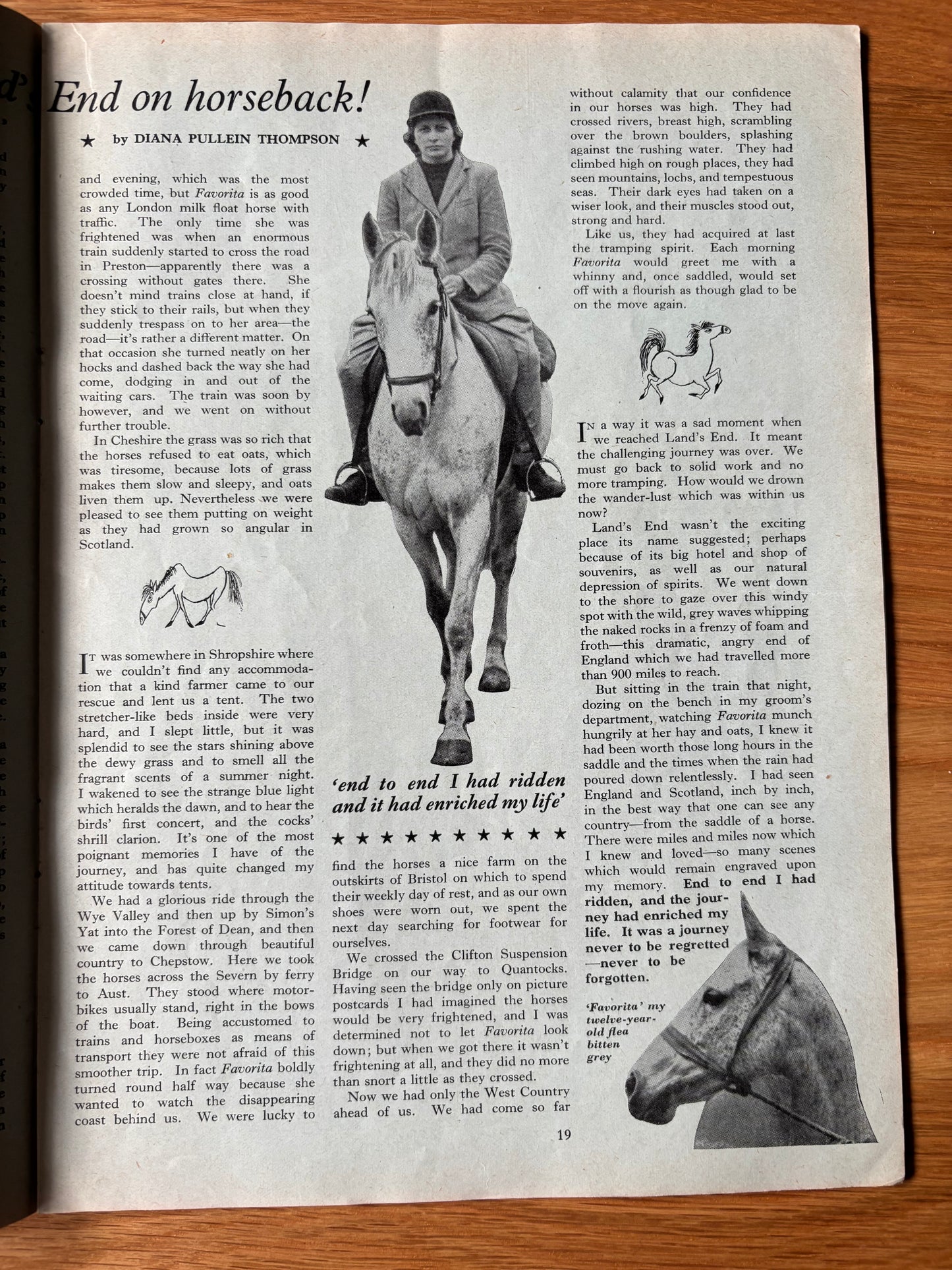 Ronald Searle YOUNG ELIZABETHAN MAGAZINE October 1956 Molesworth