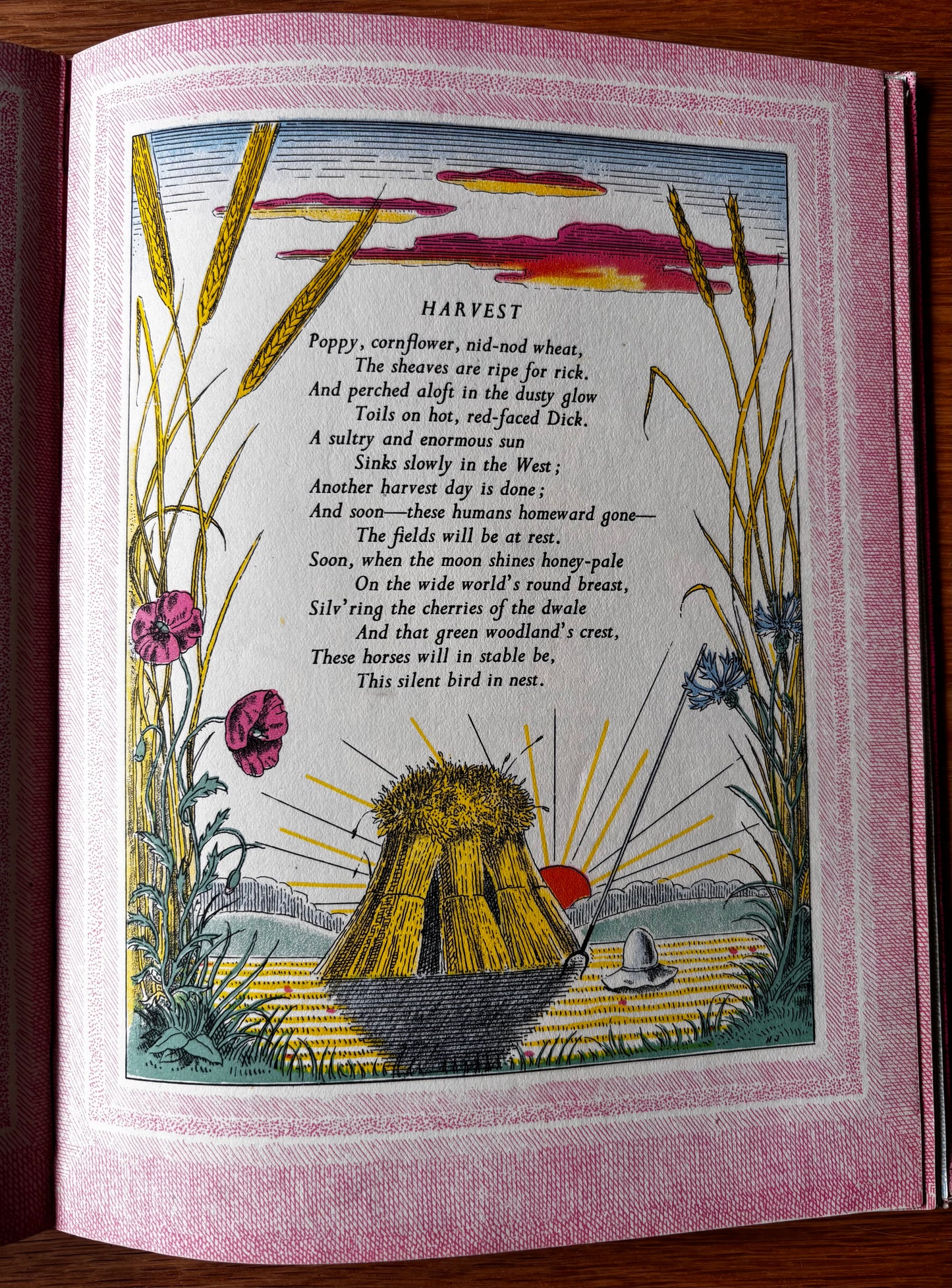 Harold Jones THIS YEAR NEXT YEAR Walter De La Mare 1st Ed DJ 1937 Illustrated