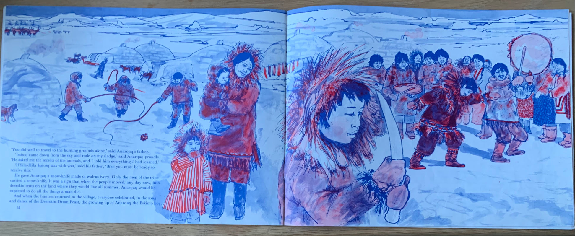Margaret Theakston TIME AND TUNE 1977 ANARQAQ AND THE ANIMALS BBC Radio For Schools - transpontinebooks