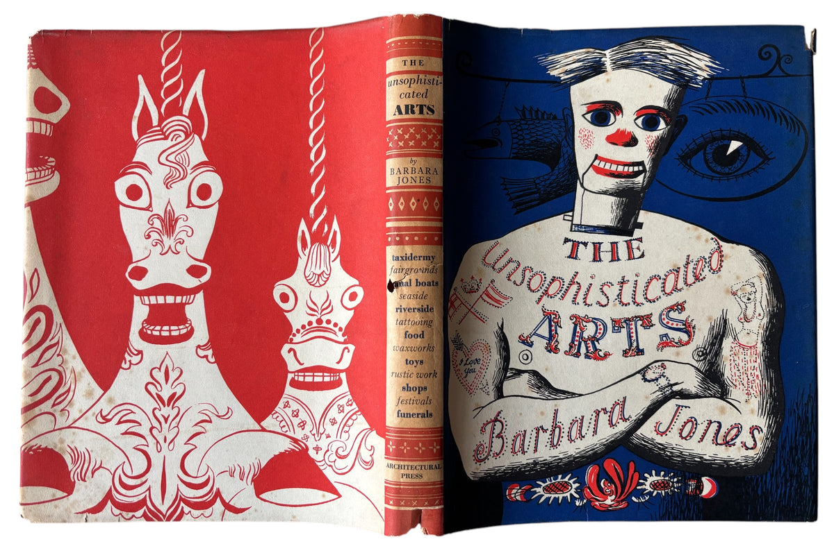 Barbara Jones THE UNSOPHISTICATED ARTS 1st Ed 1951 DJ Architectural Press ILLUSTRATED