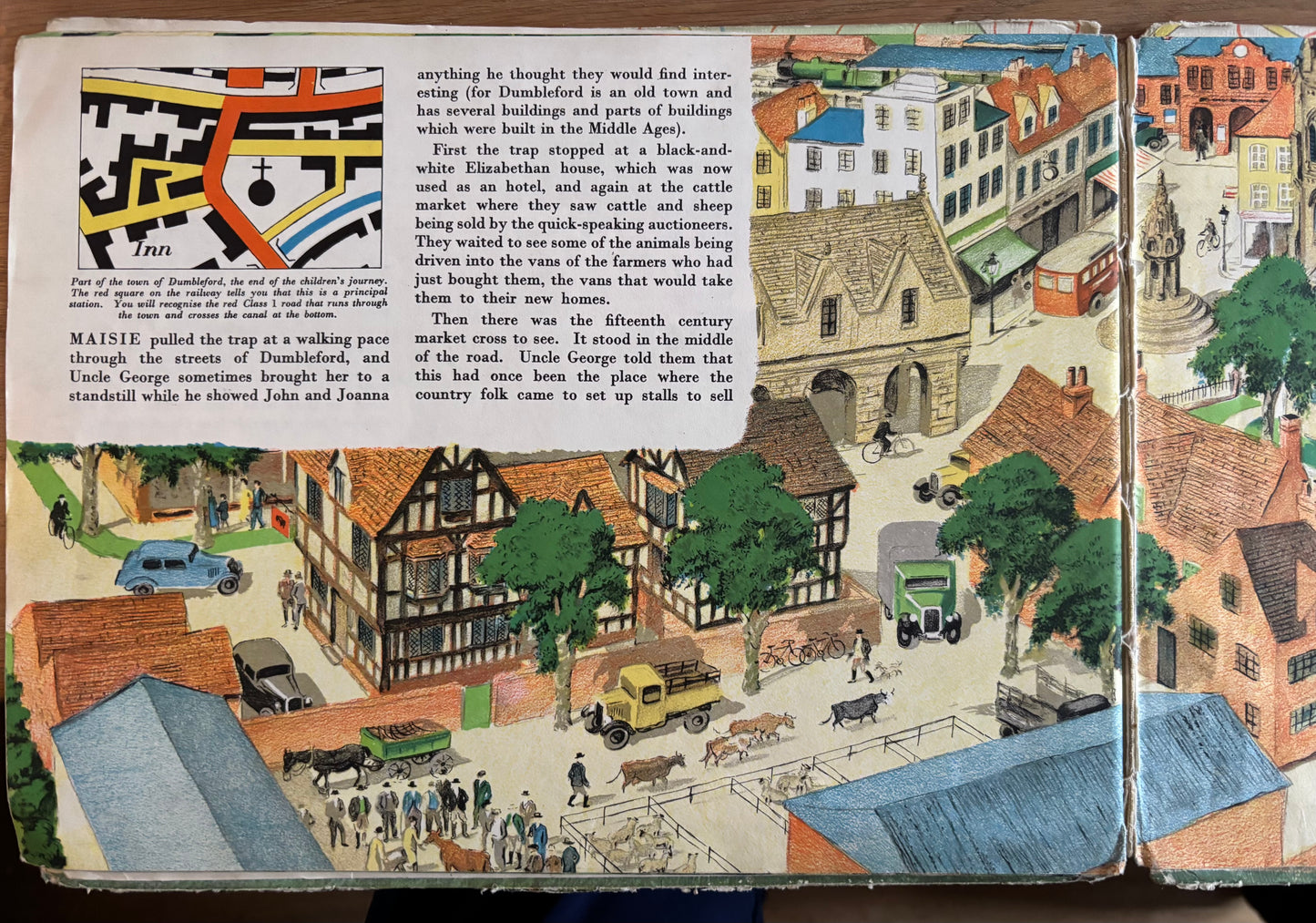 Ronald Lampitt THE MAP THAT CAME TO LIFE 1958 ILLUSTRATED OUP HB