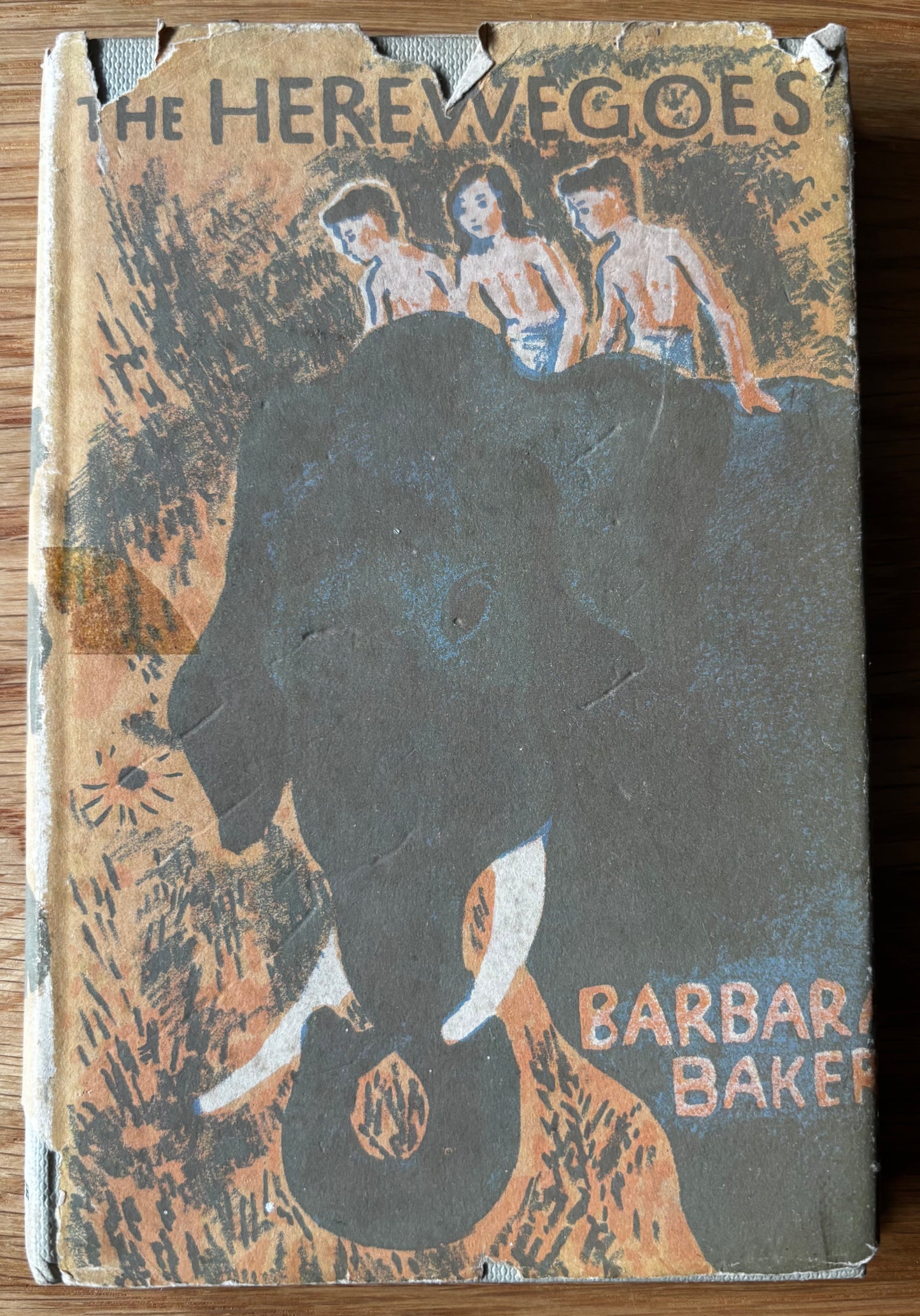 Trekkie Ritchie THE HEREWEGOES Hogarth Press 1948 Barbara Baker Parsons ILLUSTRATED