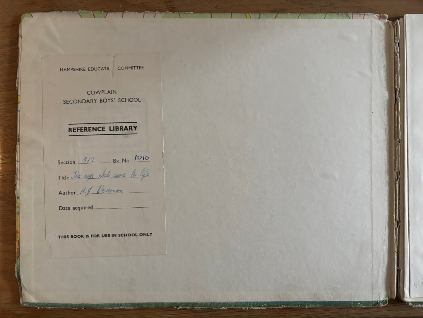 Ronald Lampitt THE MAP THAT CAME TO LIFE 1958 ILLUSTRATED OUP HB