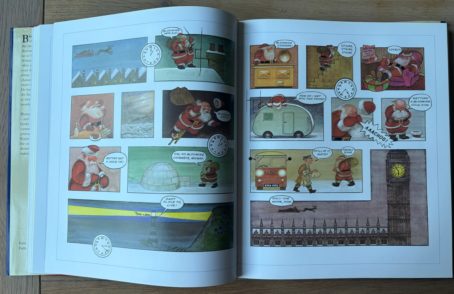 RAYMOND BRIGGS BLOOMING BOOKS Signed 1st Ed DJ Illustrated 2003 THE SNOWMAN