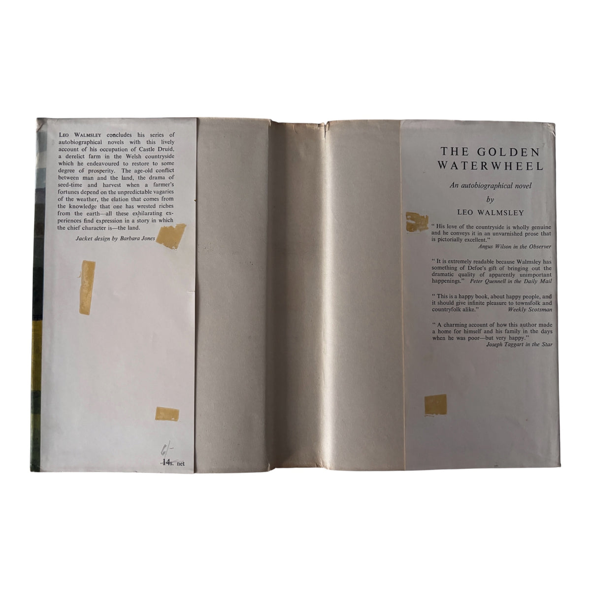 Barbara Jones THE HAPPY ENDING DJ 1957 1st Ed Leo Walmsley Collins