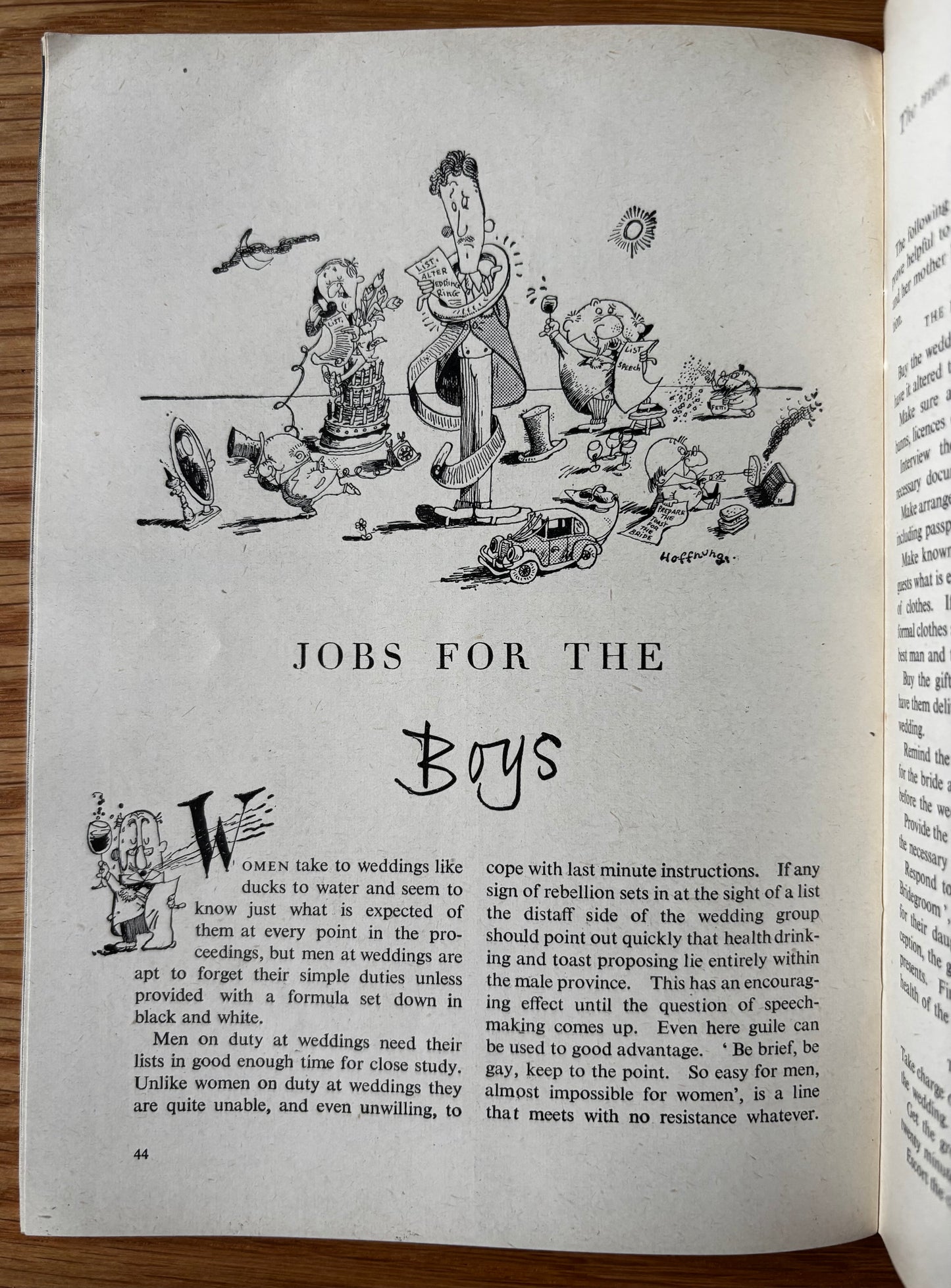 Vintage 1950’s BRIDE'S BOOK WEDDING Housewife Magazine BOOKLET Adverts