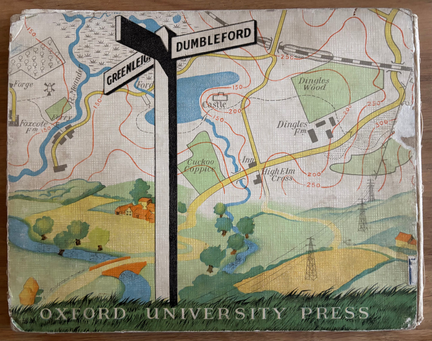 Ronald Lampitt THE MAP THAT CAME TO LIFE 1958 ILLUSTRATED OUP HB