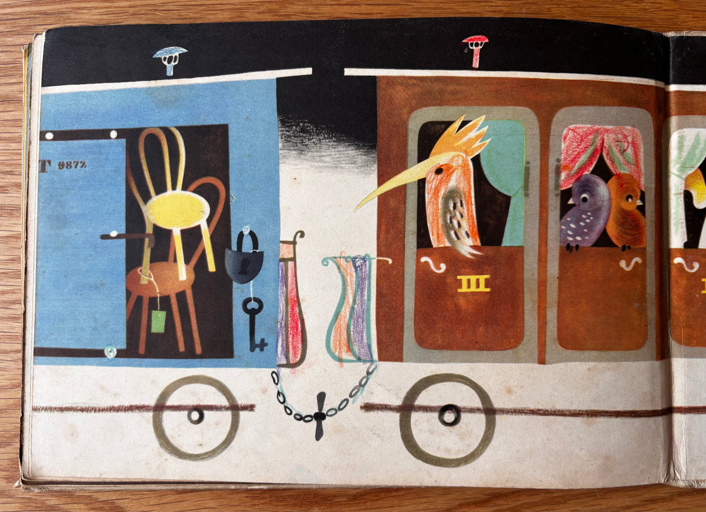 LOCOMOTIVE Lewitt Him MINERVA PUBLISHING CO 1944 Illustrated JULIAN TUWIM