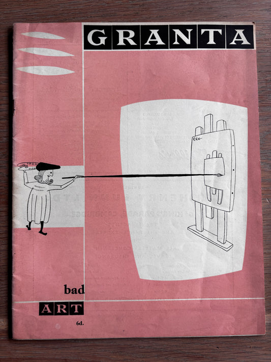 Mark Boxer THE GRANTA Cambridge University Magazine February 7th 1953 ART Nicholas Tomalin