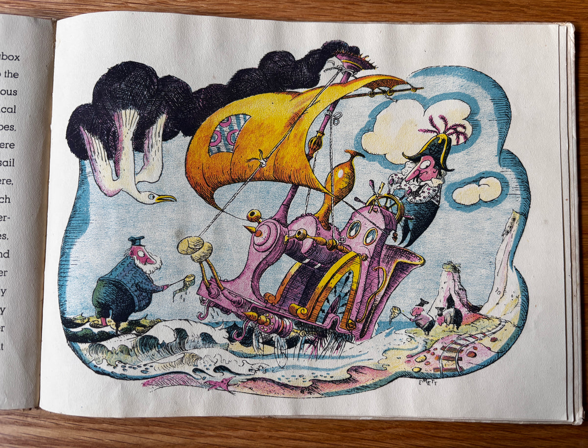 Mary & Rowland Emett Signed ANTHONY & ANTIMACASSAR 1st Ed Faber & Faber HB Illustrated