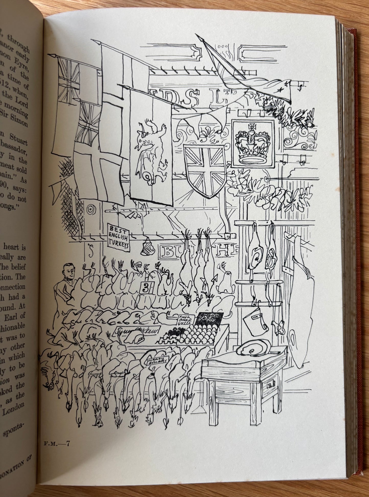 Barbara Jones ENGLISH FAIRS AND MARKETS  1st Ed 1953 DJ  ILLUSTRATED William Addison