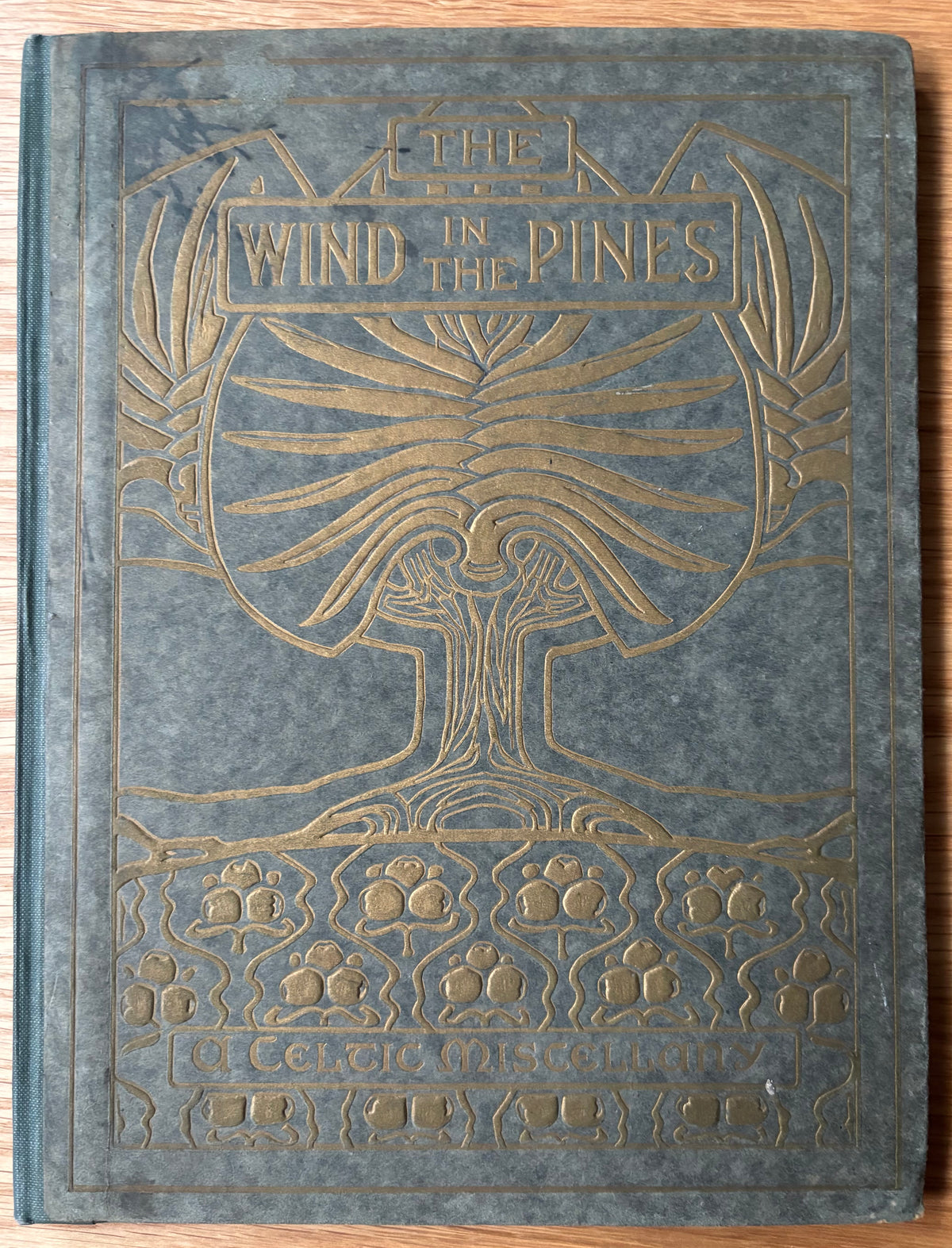CELTIC POETRY WIND IN THE PINES John Duncan Art Nouveau 1922 Foulis SCOTTISH
