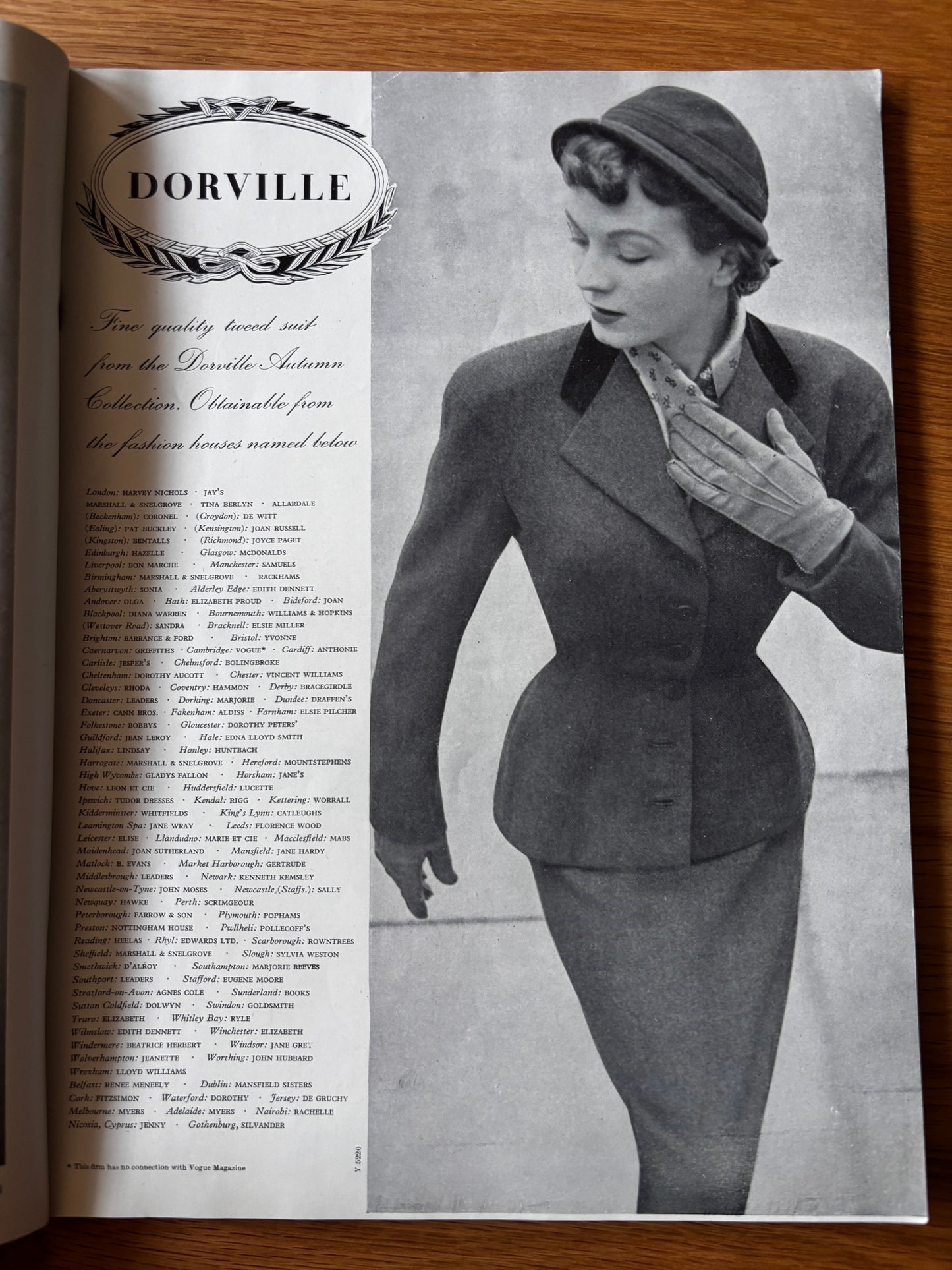 VOGUE MAGAZINE July 1951 Festival Of Arts SUMMER FASHION Conde Nast Photo’s Britain