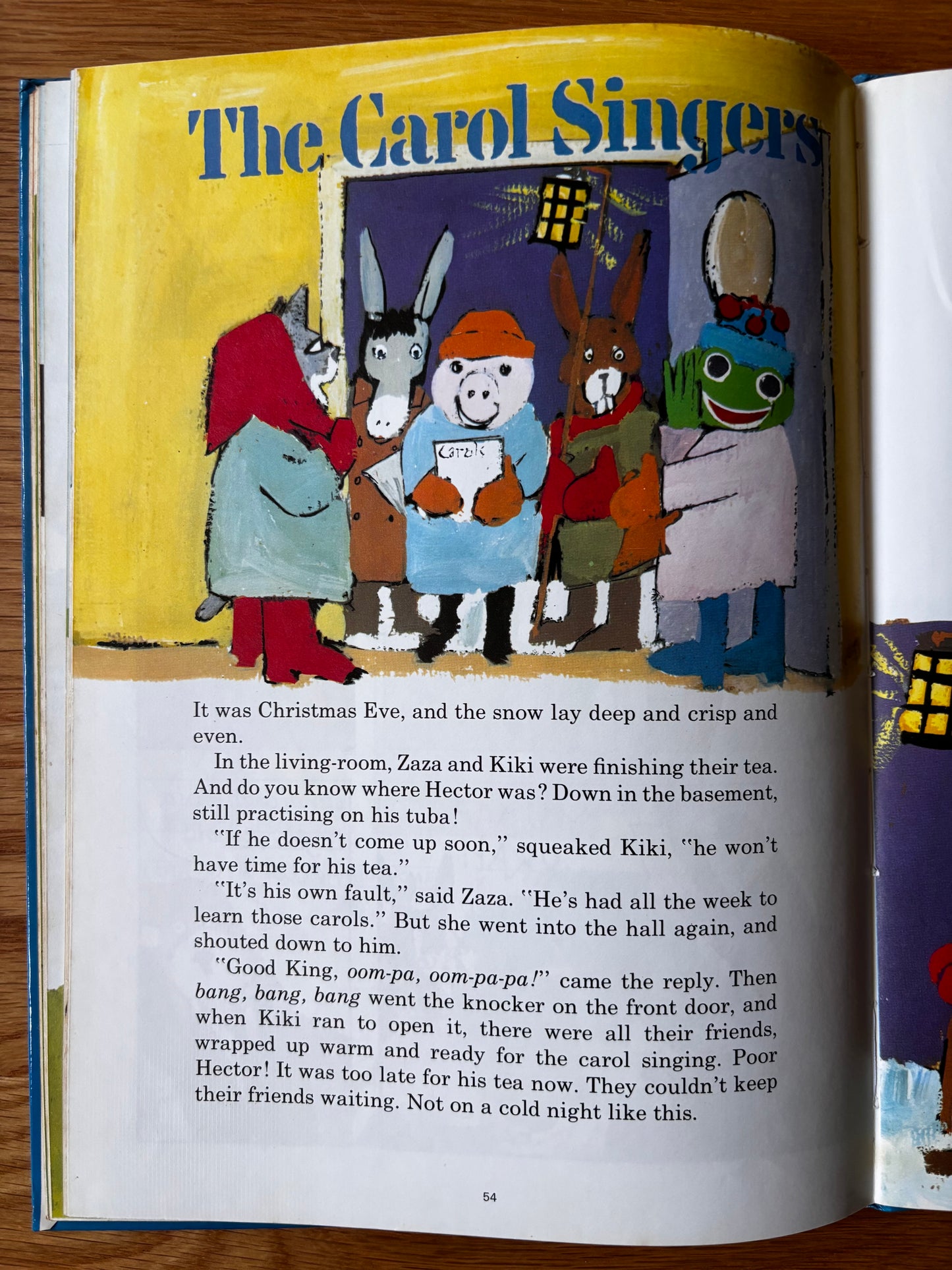 David McKee FOURTH HECTOR'S HOUSE ANNUAL 1972 BBC Illustrated Frank Moore