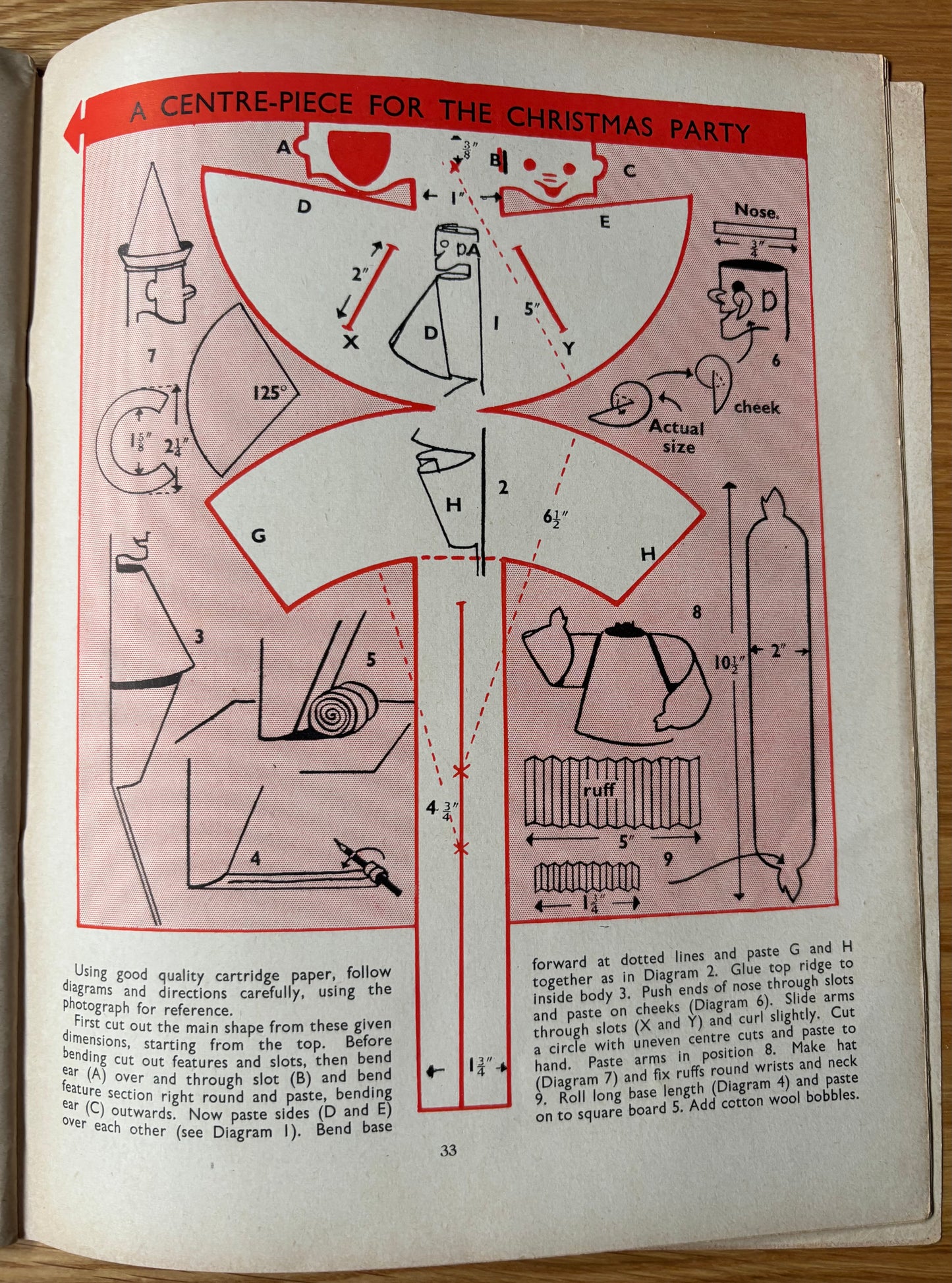 Vintage ART AND CRAFT EDUCATION MAGAZINE CHRISTMAS Nov 1953 EDUCATION