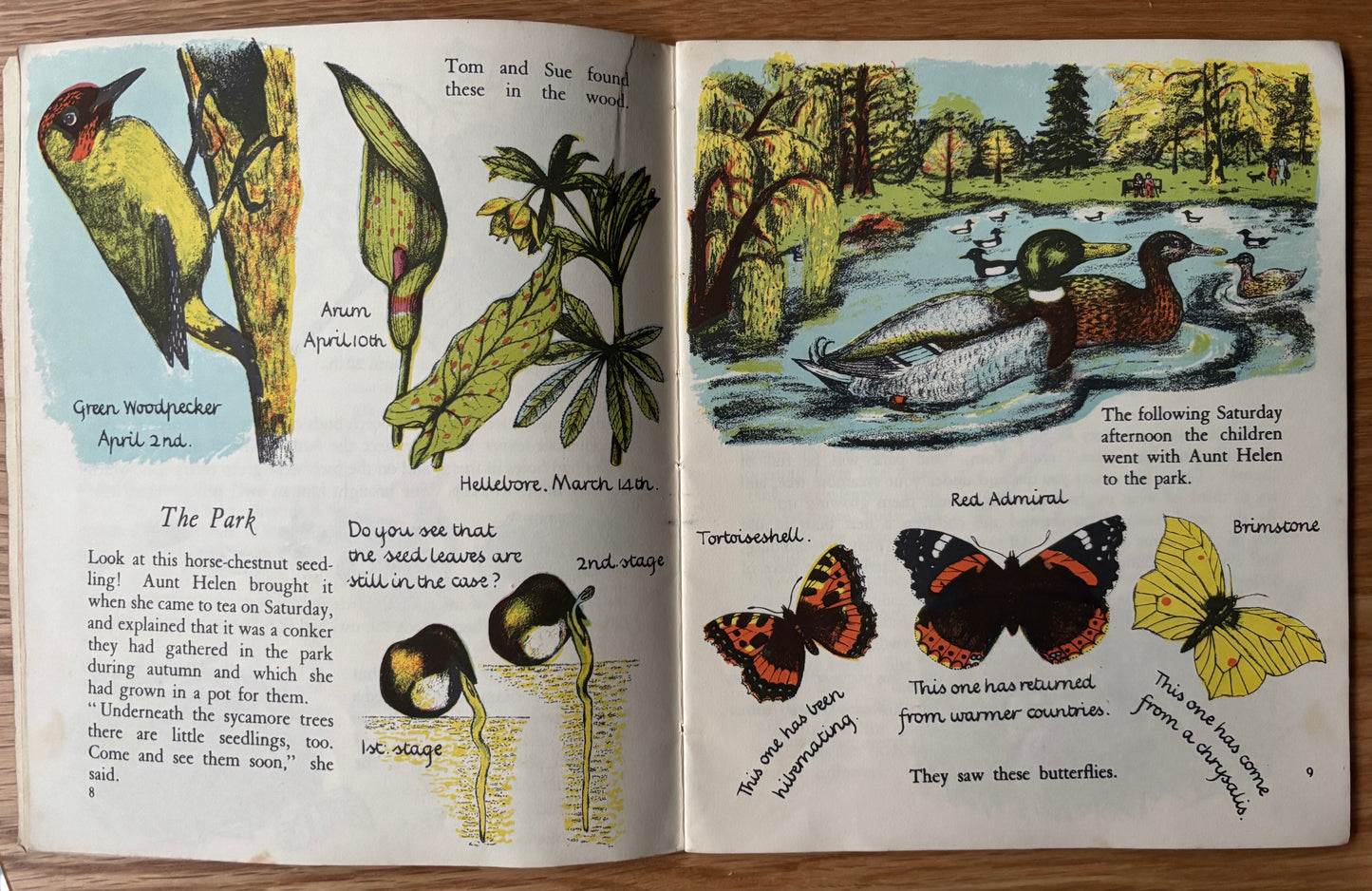 Elsie Few OUT OF DOORS Chatto & Windus NATURE STUDY Jan -Apr Schools Book