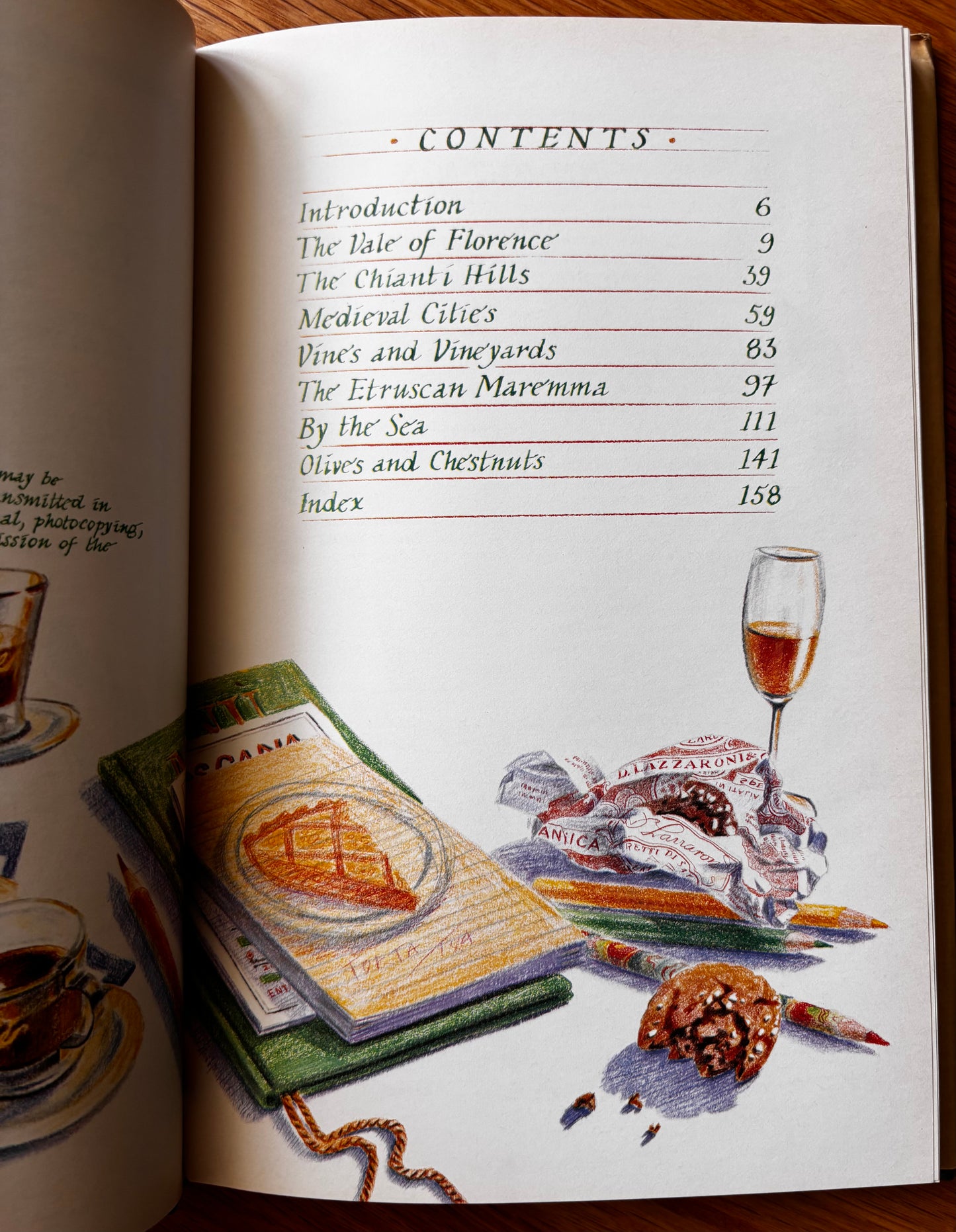 Leslie Forbes A TABLE IN TUSCANY 1st DJ 1986 2nd Imp ITALIAN RECIPES COOKBOOK